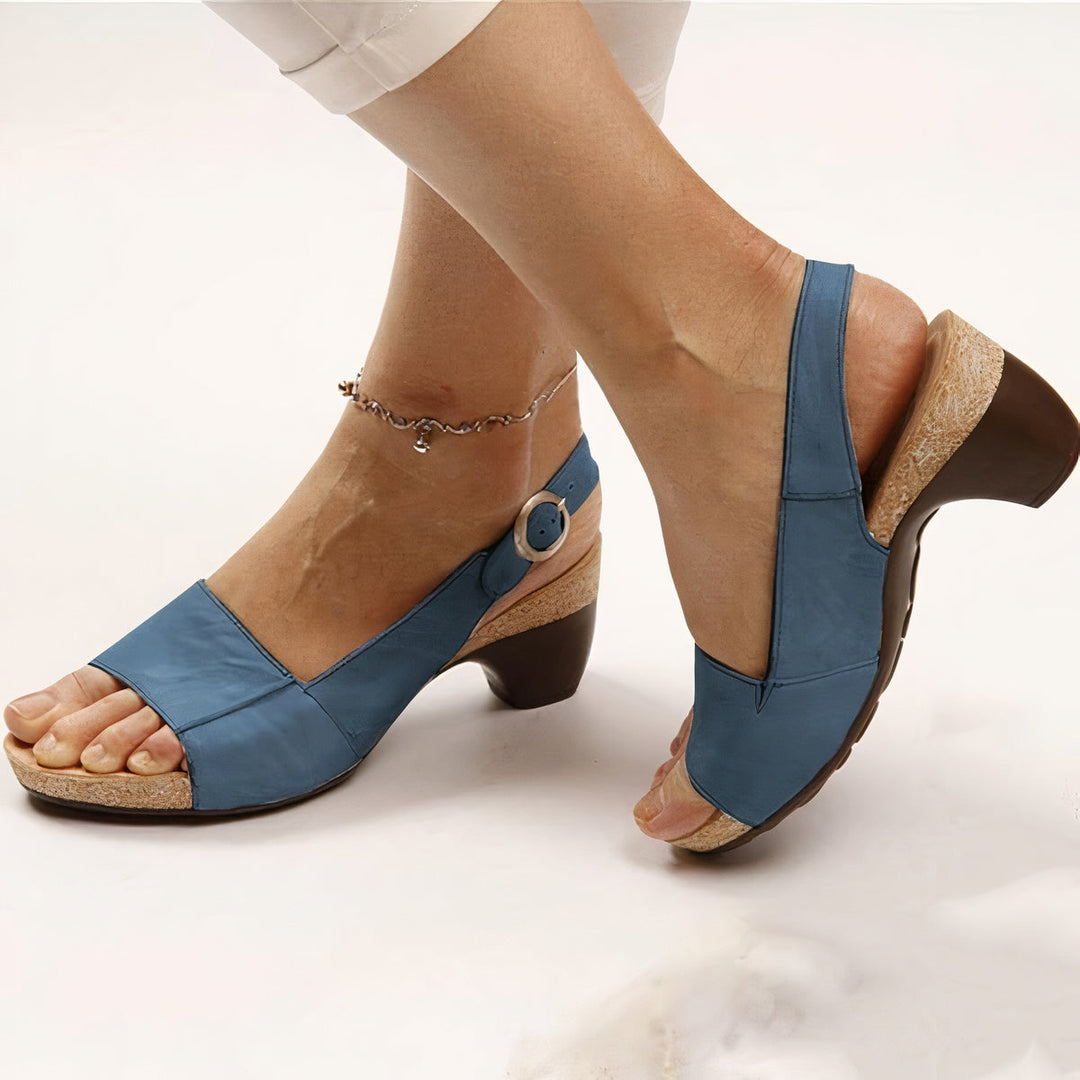 Women's pain relief orthopedic footwear, engineered with arch support for stable and comfortable walking.