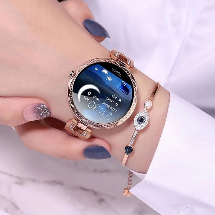 Advanced unisex smartwatch with comprehensive health monitoring features, ideal for an active lifestyle.