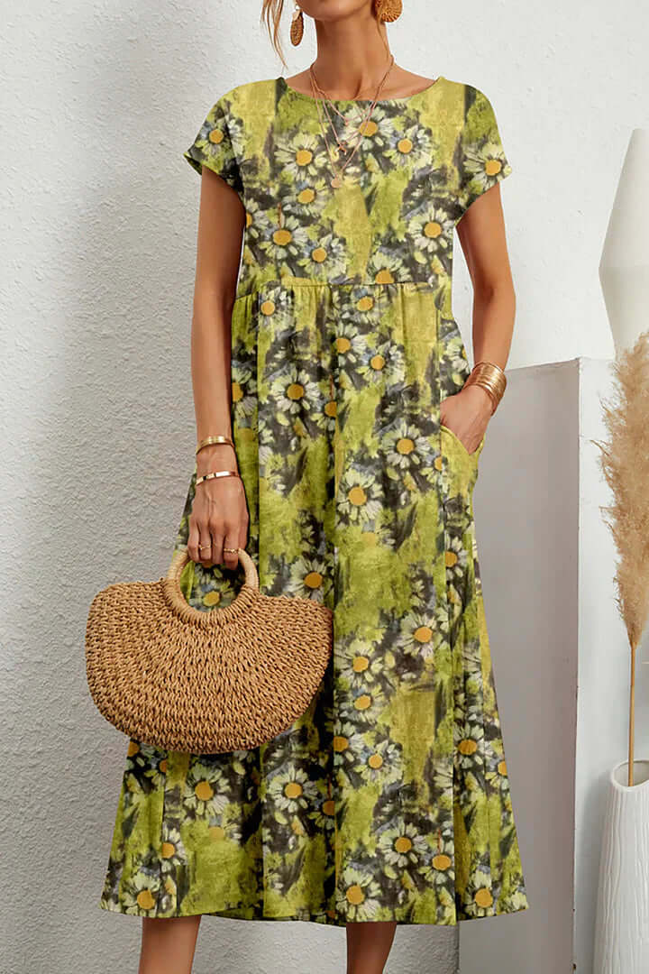 Women's Elegant Printed Summer Dress
