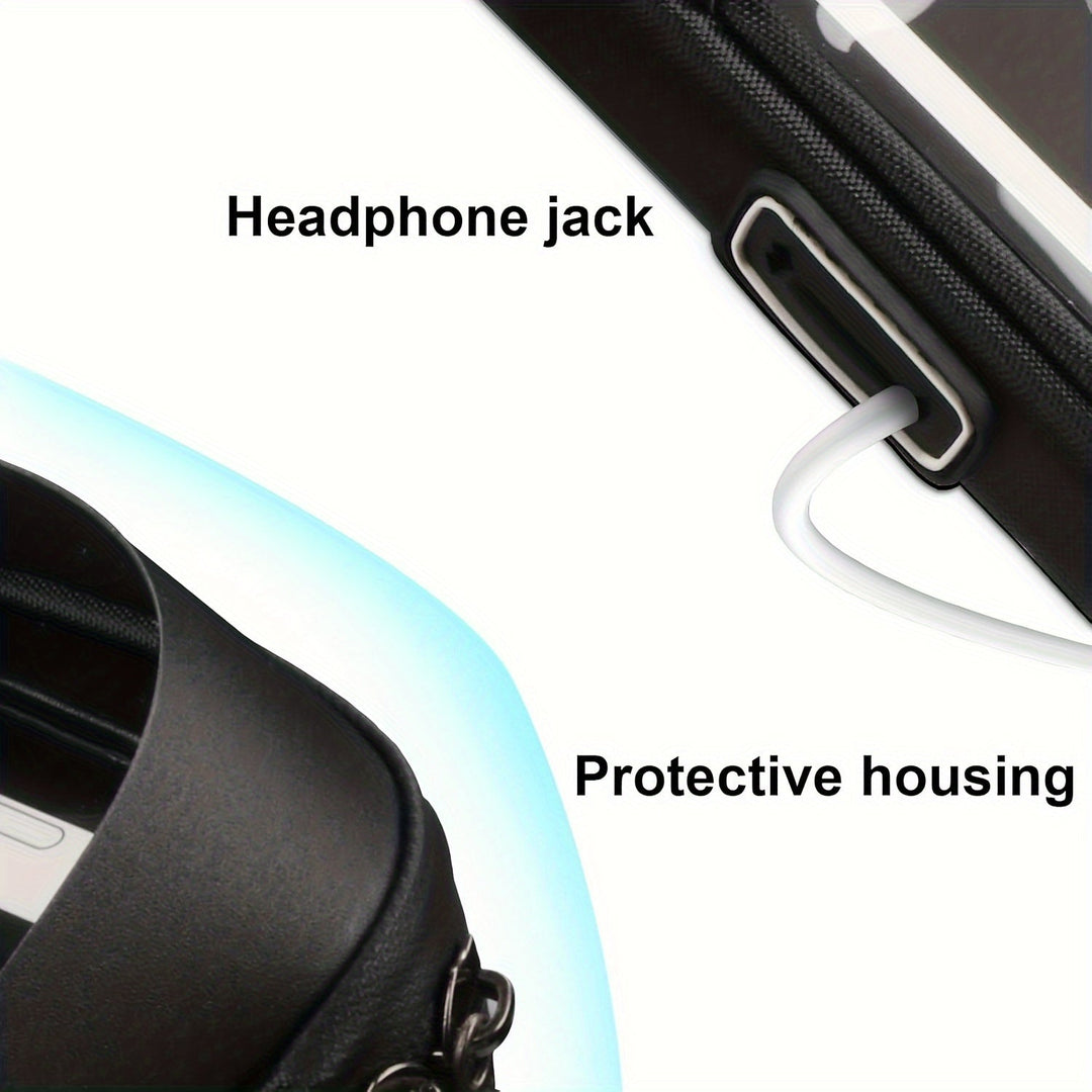 Cycling accessory: Universal waterproof phone mount for bikes, e-bikes, motorcycles. 360° rotation.