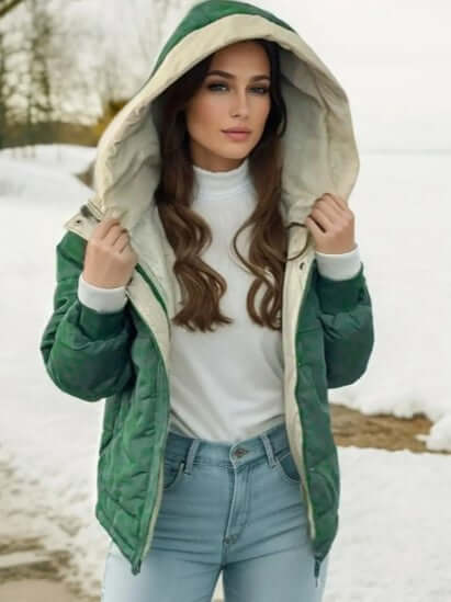 Women's Fleece Hooded Jacket