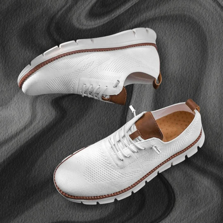 Lightweight men's active footwear, perfect for walking, offering all-day comfort and roomy fit.
