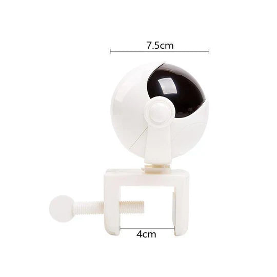 Hands-free automatic cat toy for solo play. Provides engaging interaction & exercise when owners are busy.