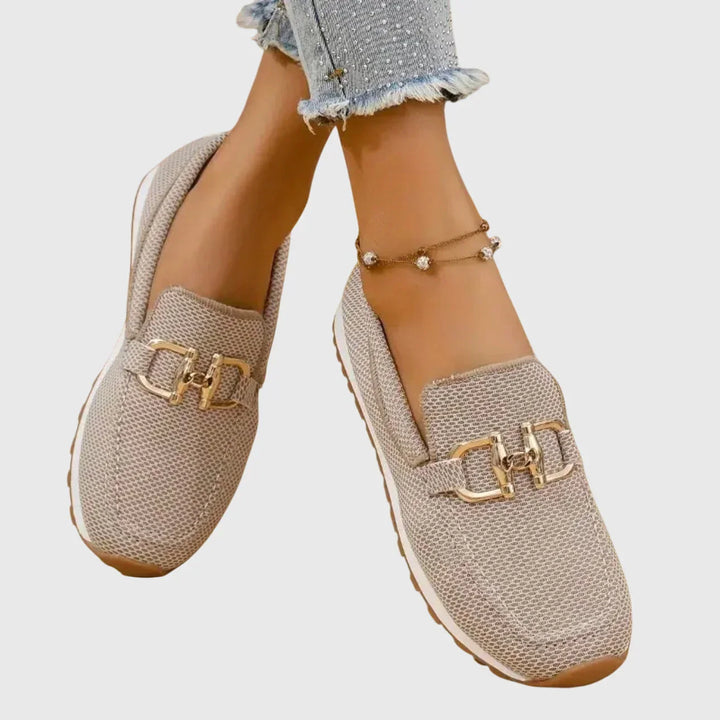 Everyday women's orthopedic loafer trainers, great for walking, casual wear & comfort.