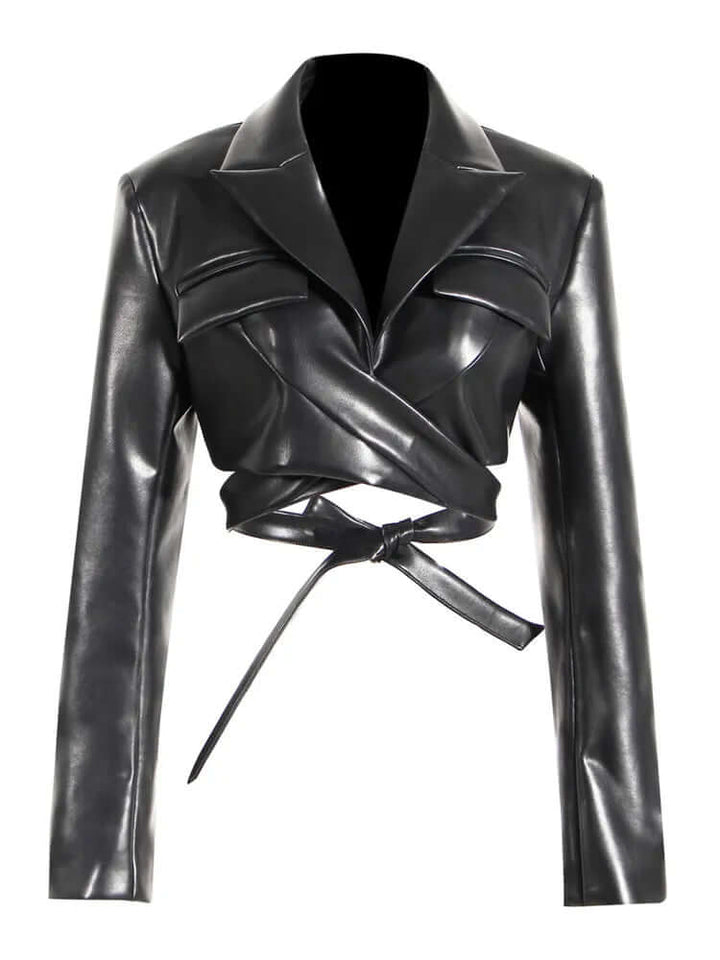 Women's Jacket with Waistband