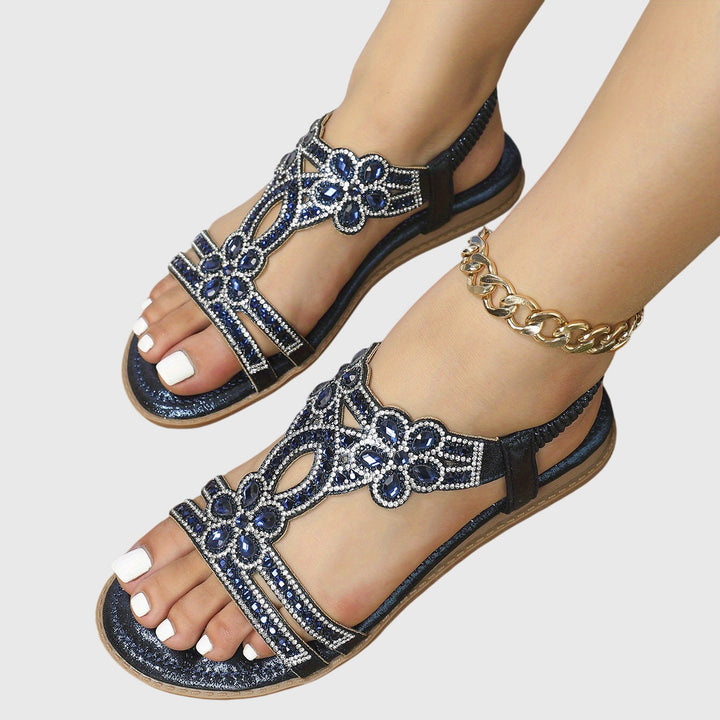 All-day comfort women's sandals, orthopedic, adjustable back strap, elegant and stylish.