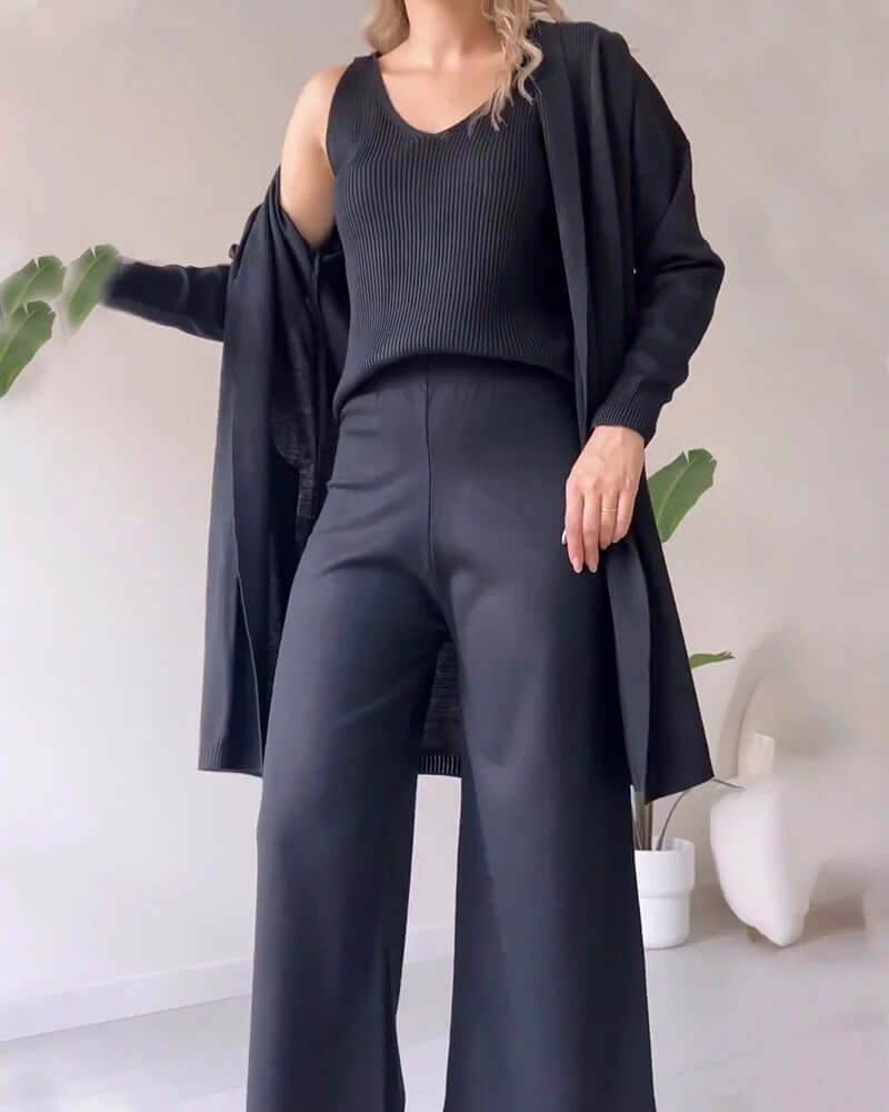 Women's Elegant Three-Piece Dress Set