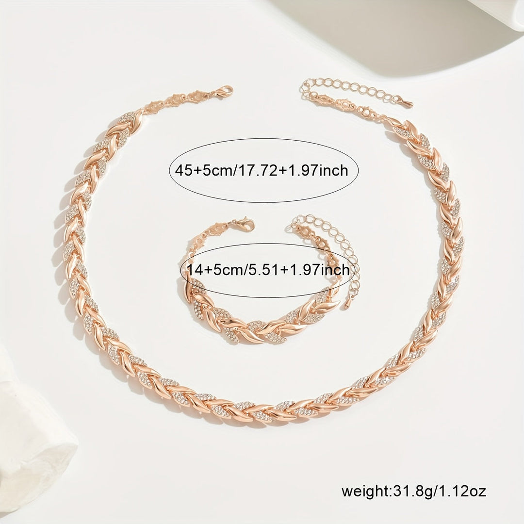 Exquisite silver fish tail jewelry set for women, shimmering with rhinestones, ideal for evening wear elegance.