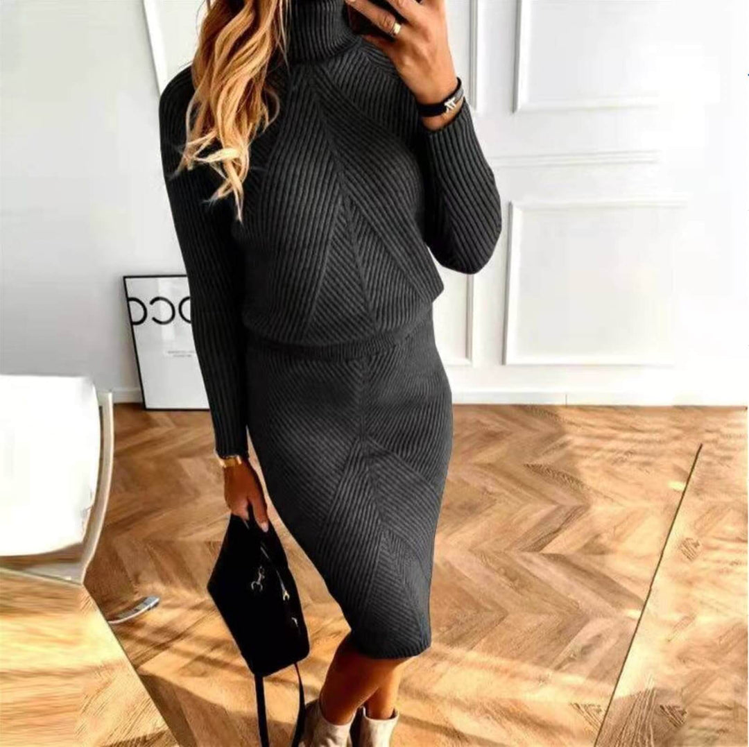 Soft Knit Pullover Winter Dress