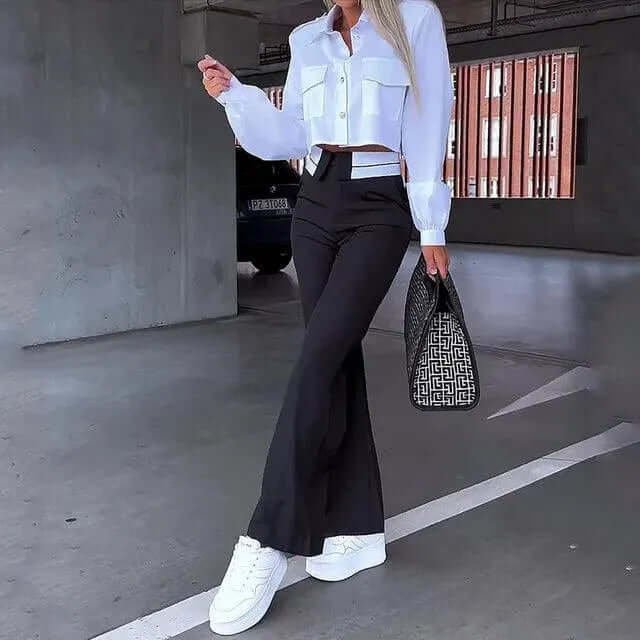 Women's Wide-Leg Trousers