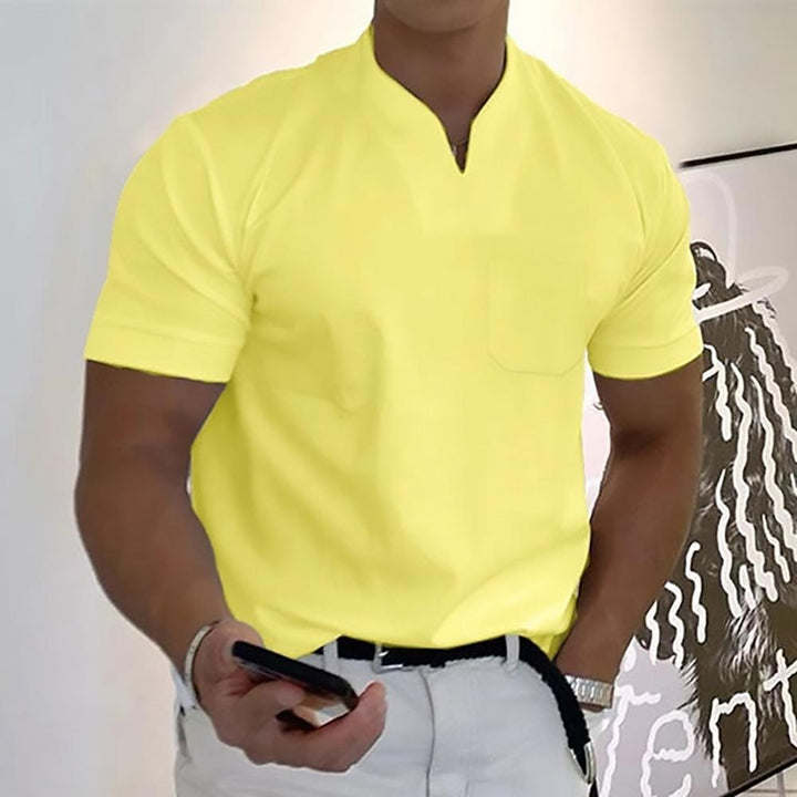 Comfortable men's polo shirt, soft durable fabric for daily wear & smart casual look.