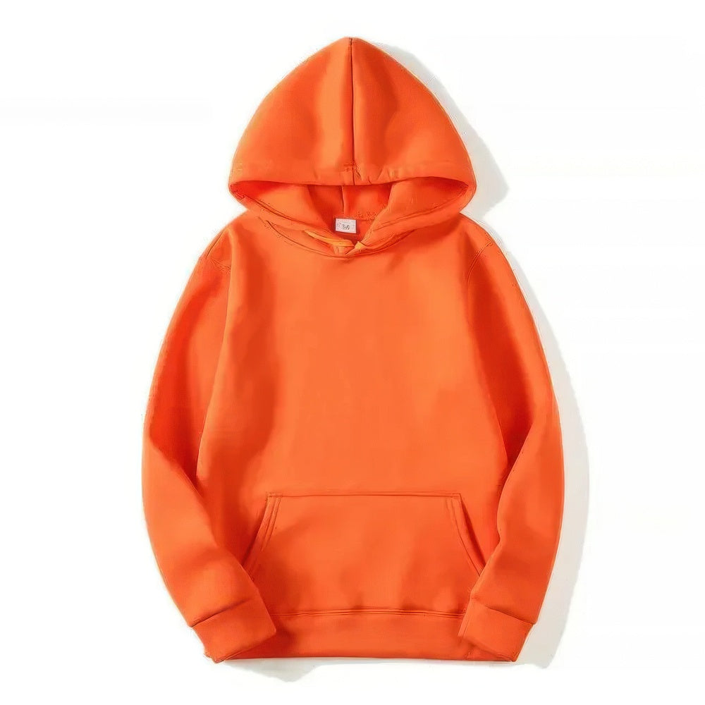 Stylish relaxed fit unisex hoodie, excellent for casual everyday wear. A comfortable and warm winter essential.