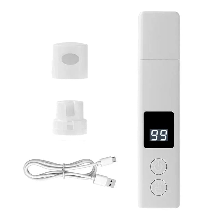 Quiet digital pet nail grinder with bright LED display for optimal visibility during dog & cat nail trimming.