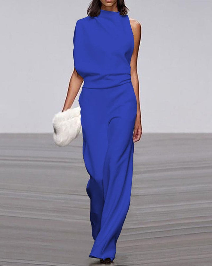 Women's Sleeveless Formal Jumpsuit