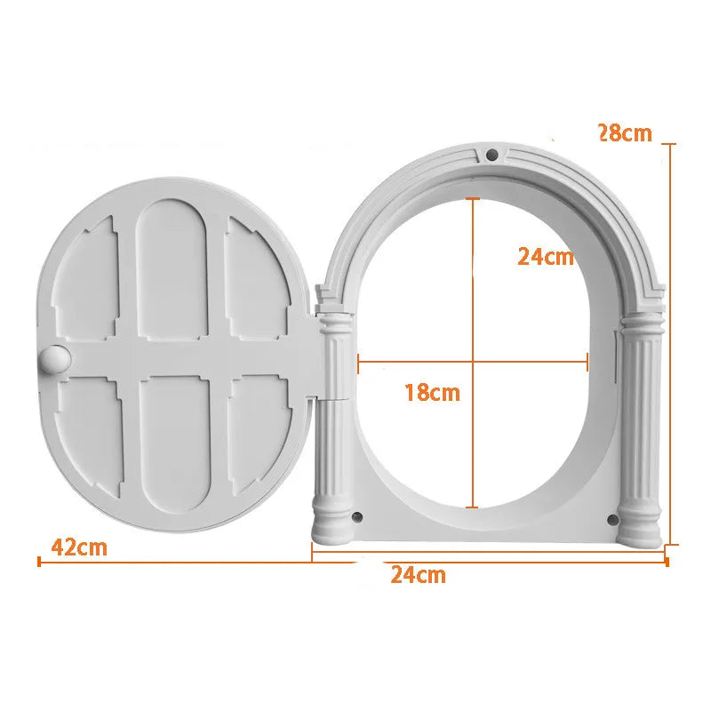 Classic cat door toy, designed for fun, interactive playtime & essential pet enrichment.