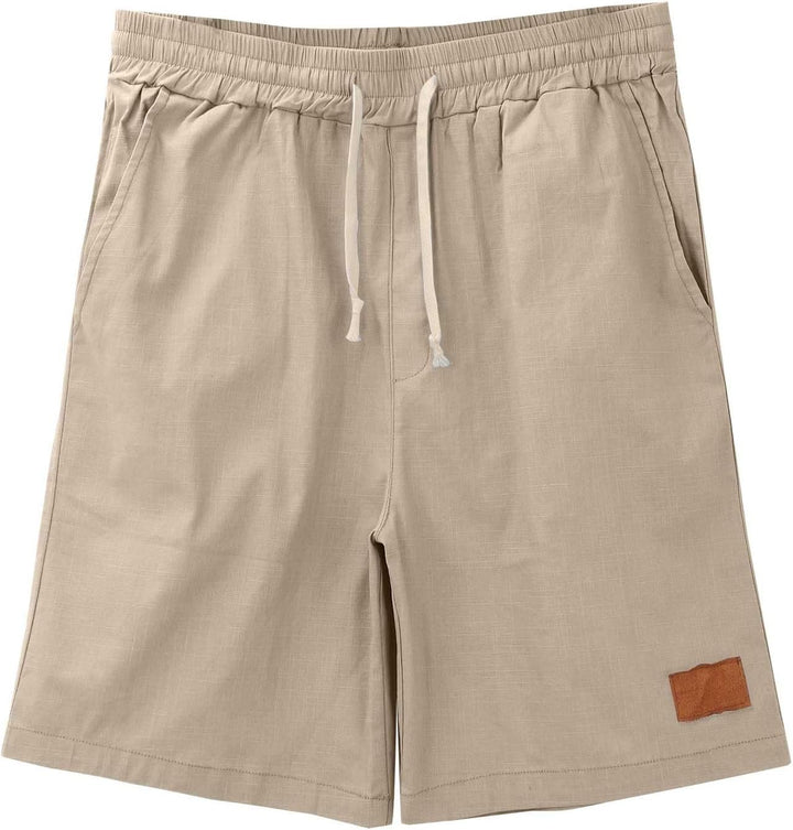 Relaxed fit men's shorts, multi-color, ideal for summer vacation, beach, or daily wear.