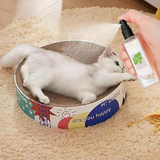 Potent Cat's Silvervine Spray, a natural stimulant for playful cats. Great for enrichment & toys.
