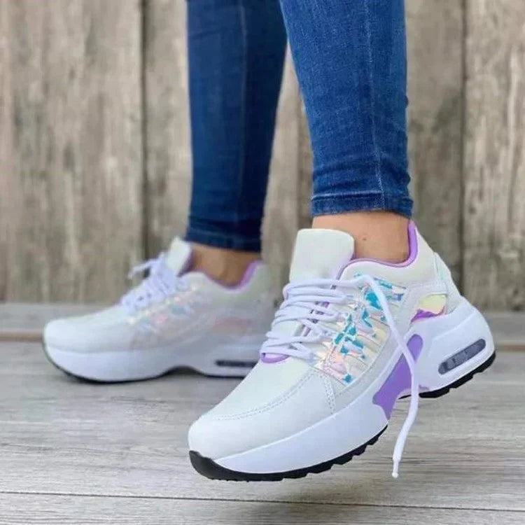 Healthy posture women's orthopedic sneakers, offering supreme comfort & back pain relief for daily activities.