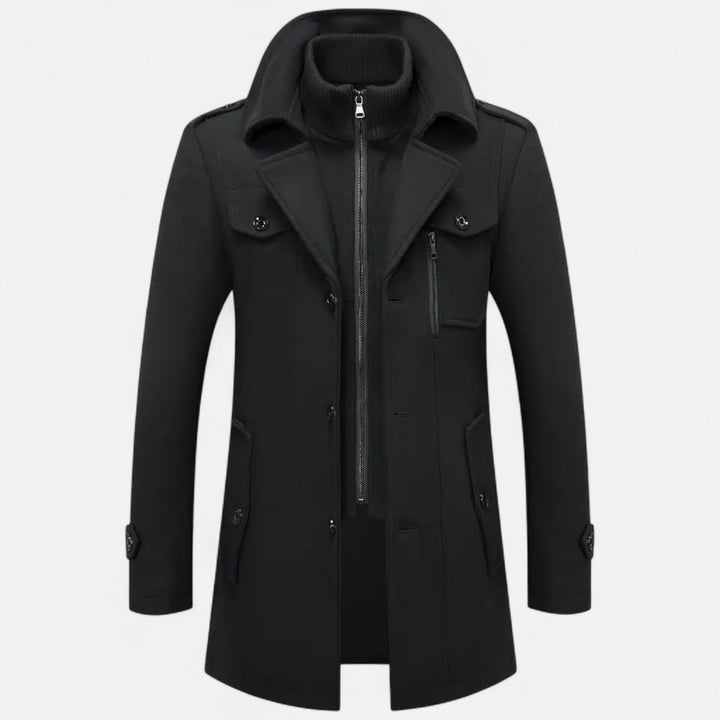 Stylish men's tailored jacket, slim-fit design for a sharp business look or sophisticated smart casual wear.