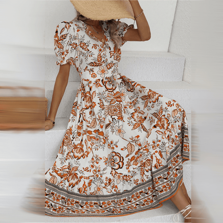 Floral Dress - Elegant & Timeless