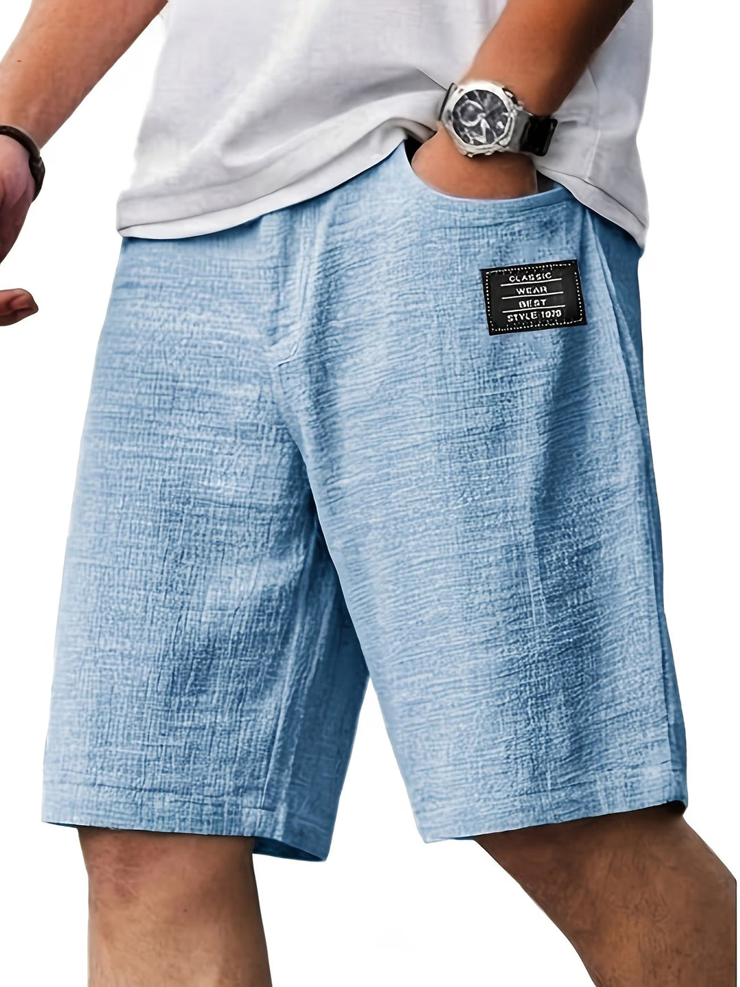 Classic men's relaxed shorts, offering ultimate comfort for everyday use & warm weather casual apparel.