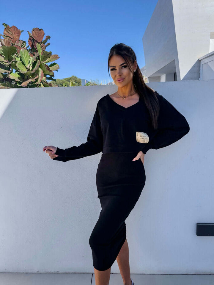 Women's Knitted Two-Piece Set