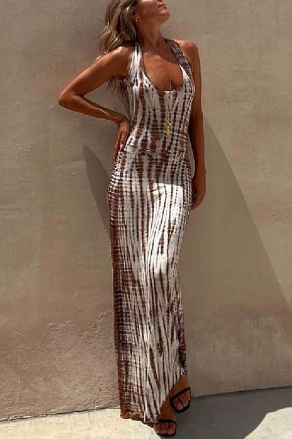 Women's Long Sleeve Summer Dress