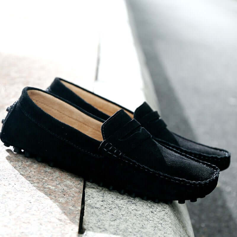 Men's Loafers - Slip-On Moccasin Toe