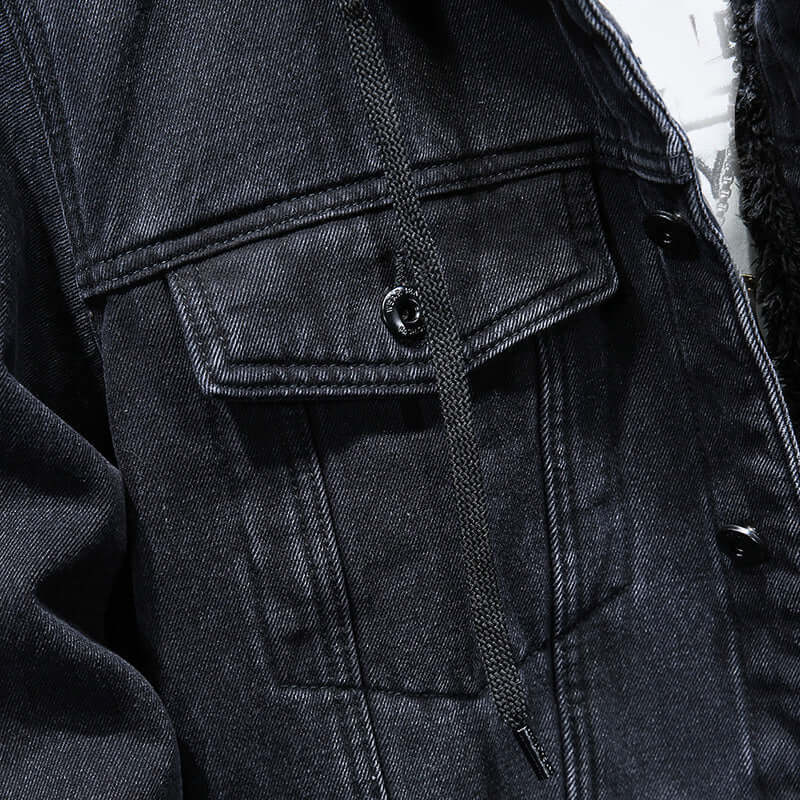 Men's Winter Denim Jacket