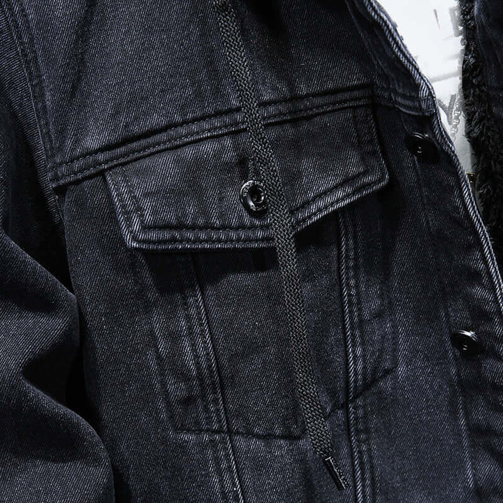 Men's Winter Denim Jacket