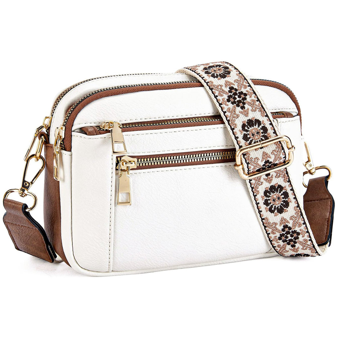 Chic women's crossbody bag with adjustable strap, perfect for daily use & fashion.