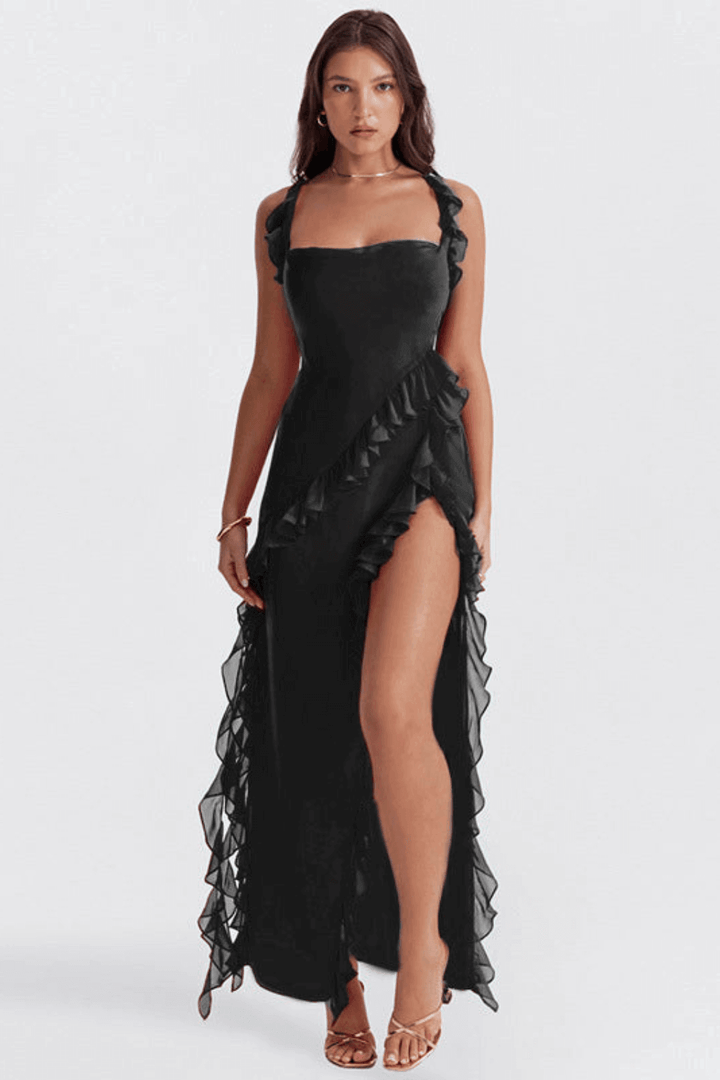 Elegant Summer Dress with Side Slit