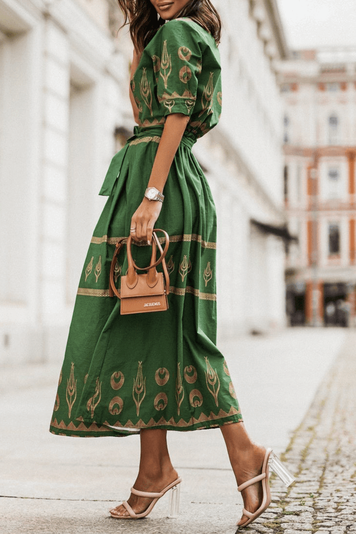 Women's Vintage A-Line Dress