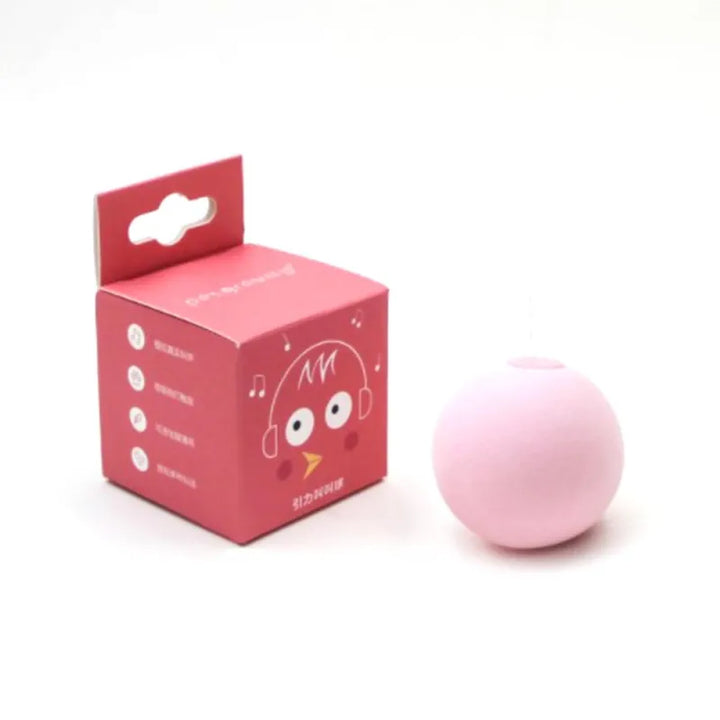 Spherical yellow car freshener, a compact odor eliminator and decorative fragrance diffuser for vehicles.