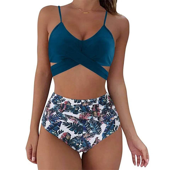 Elegant High-Waisted Bikini Set