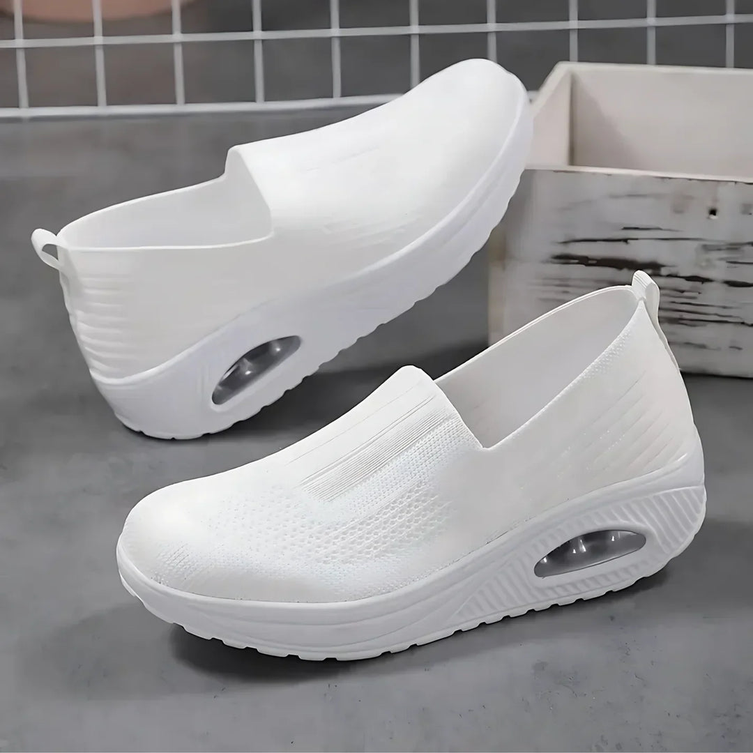 Premium women's footwear designed for foot health, providing arch support and lasting comfort.