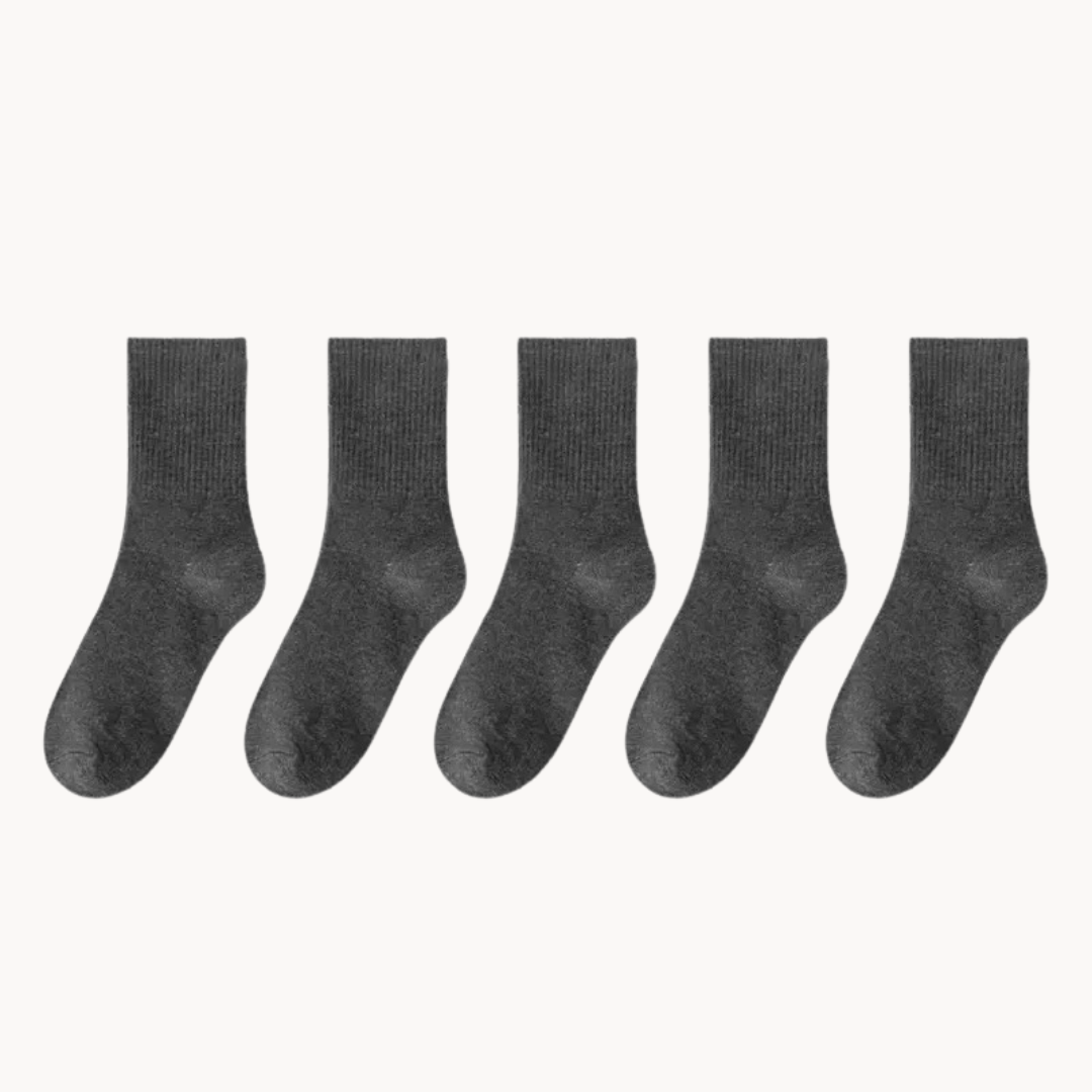 All-day comfort unisex socks, cushioned & supportive, for ultimate foot well-being.