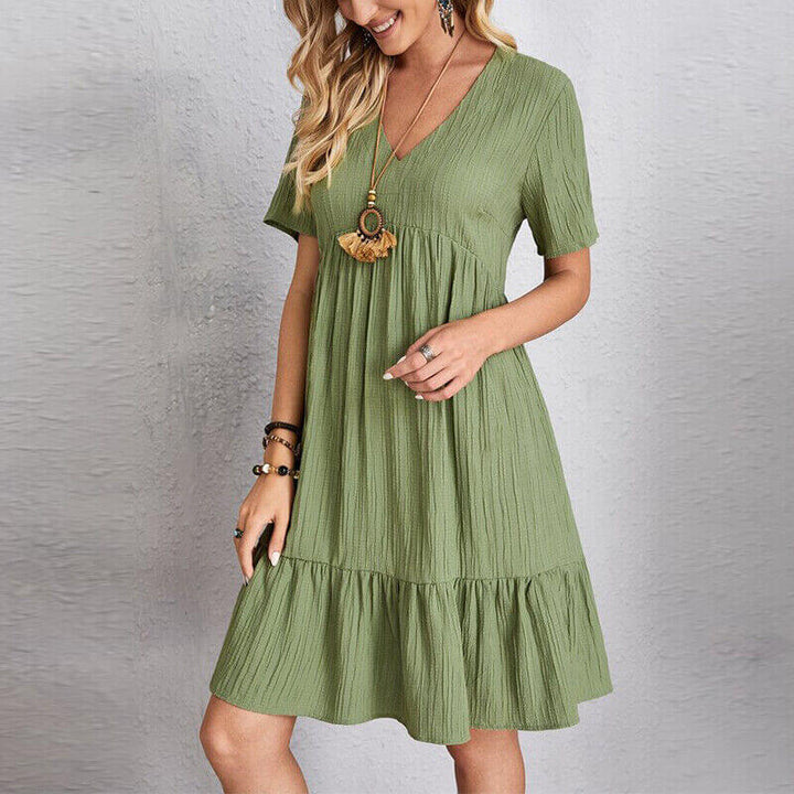 Women's A-Line Dress - Breathable & Versatile