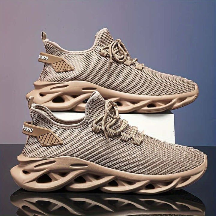 Men's Lightweight Running Shoes - Breathable Mesh