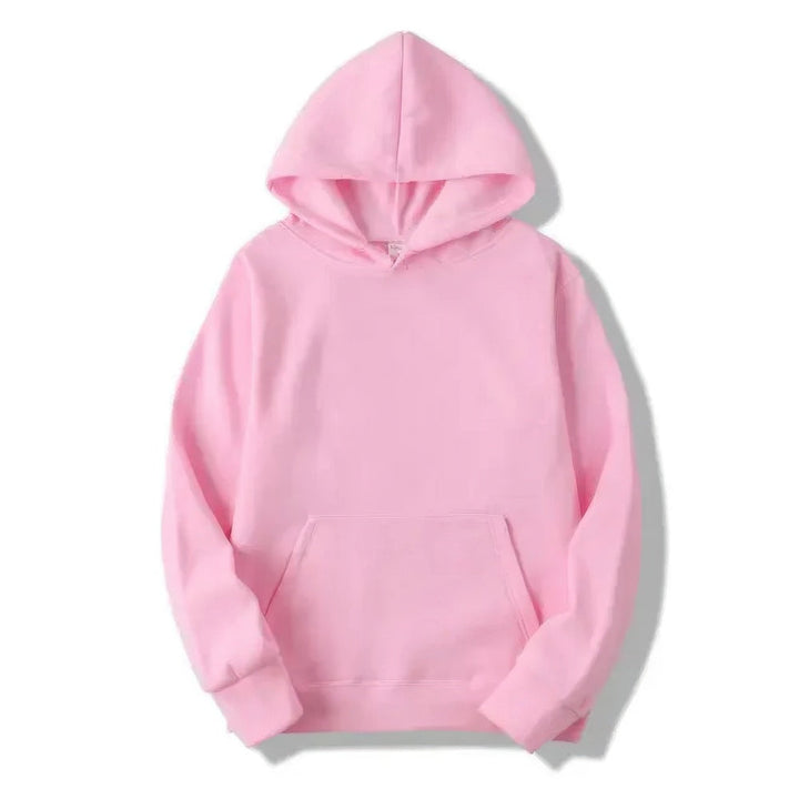 Cozy unisex pullover hoodie with soft warm lining. Perfect for relaxed everyday comfort and winter fashion.