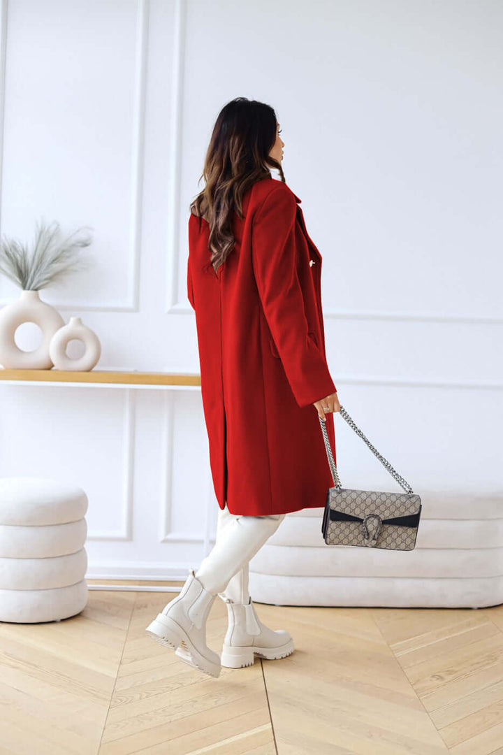 Women's Fitted Double-Breasted Jacket