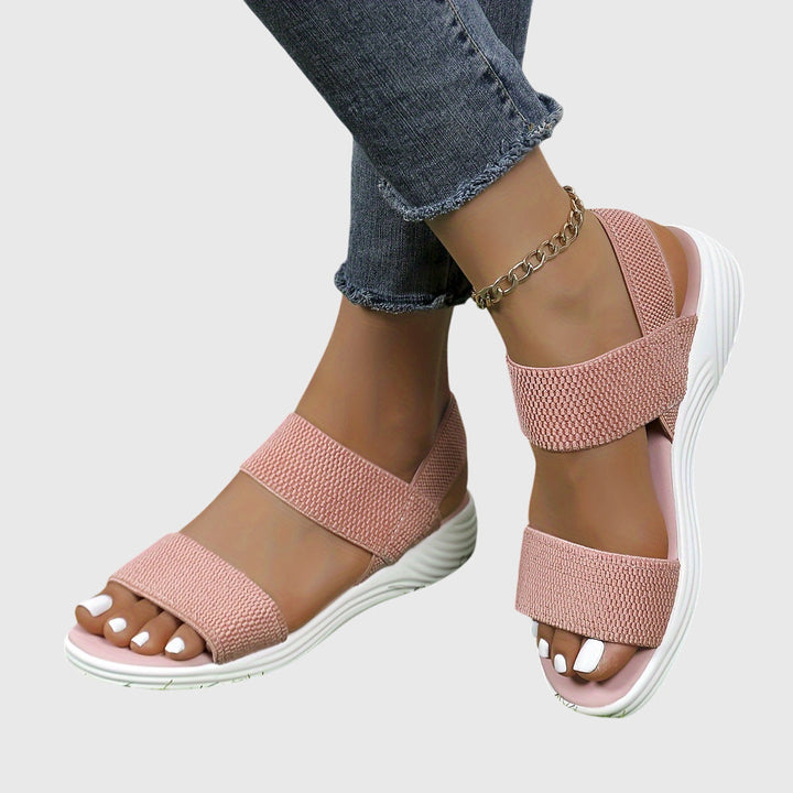 Chic women's summer sandals, orthopedic design for ultimate comfort and foot health support.