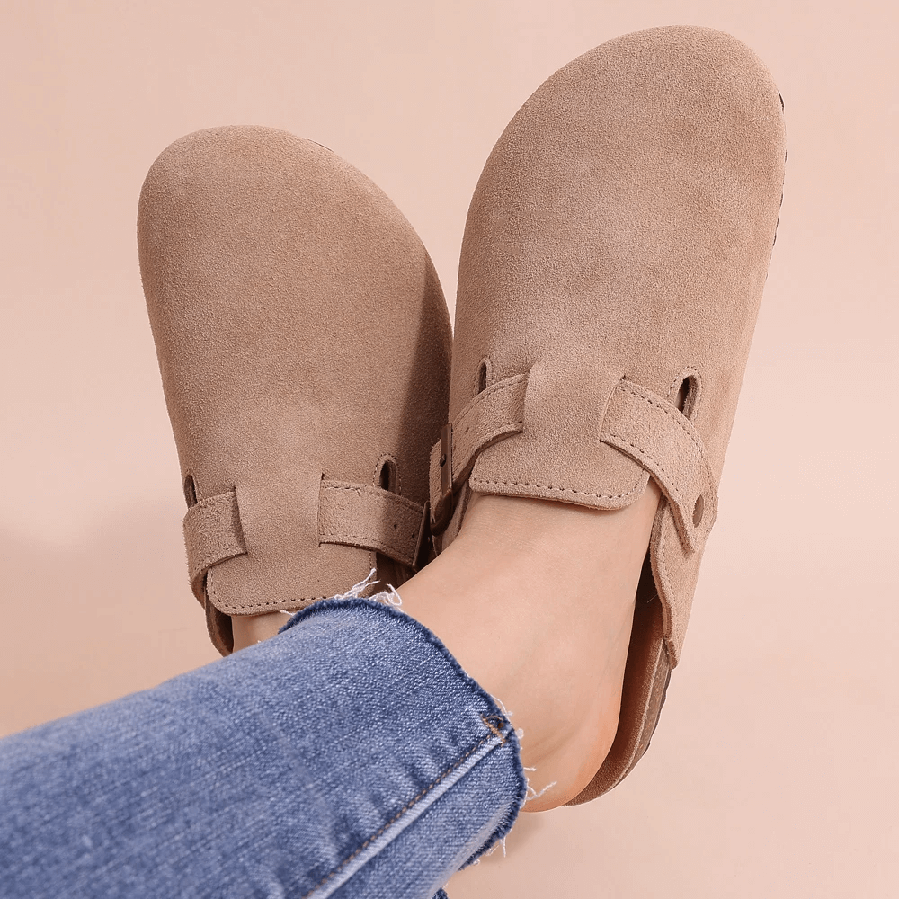 Women's Orthopedic Comfort Slippers for Indoor & Outdoor Use