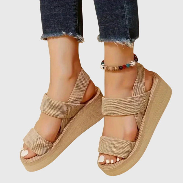 Women's stylish orthopedic arch support sandals, comfortable for everyday wear and walking.