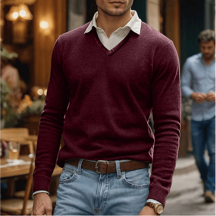 Soft V-Neck Sweater