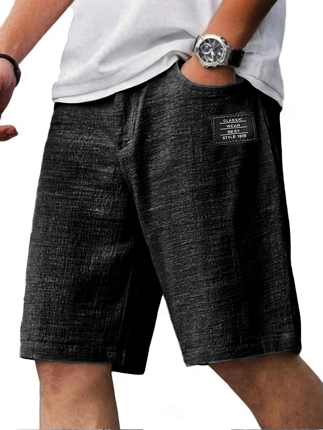Men's relaxed fit comfort shorts for everyday wear. Perfect casual summer apparel.