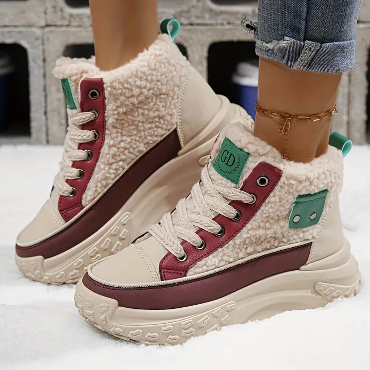 Women's cozy snow boots for casual winter style. Warm, slip-resistant, and stylish everyday cold weather footwear.