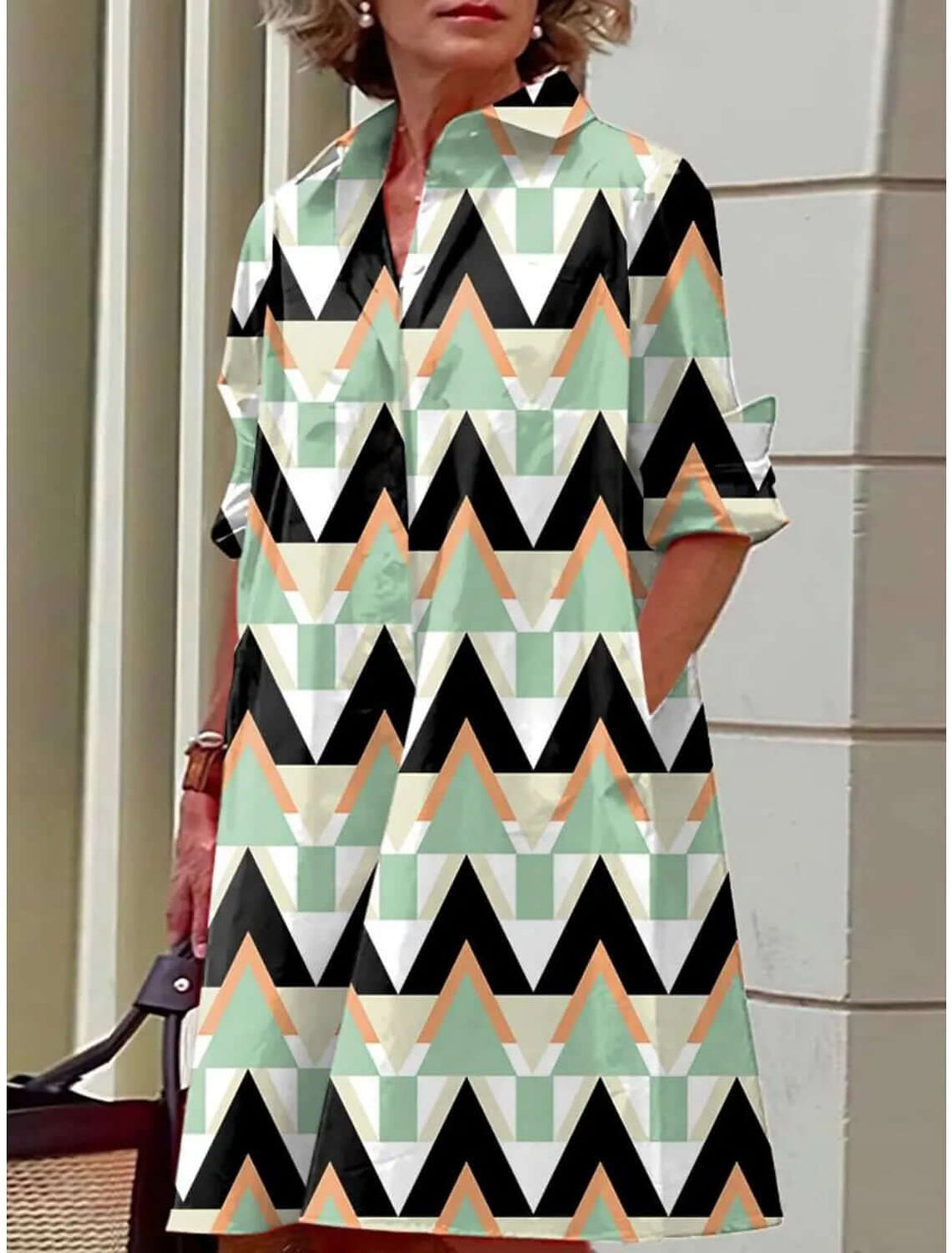 Women's A-Line Retro Dress