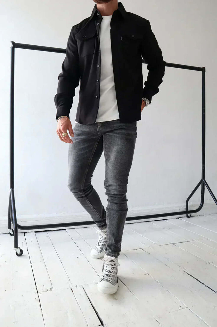 Men's Premium Overshirt - Versatile & Stylish