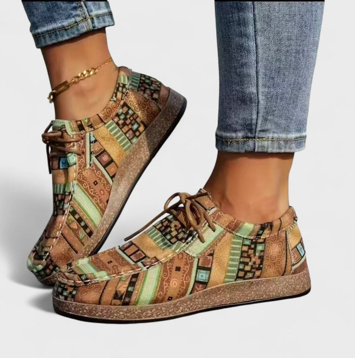 Stylish ladies' orthopedic walking shoes, engineered for all-day comfort & foot pain relief. Lightweight and supportive design.